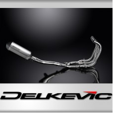 Suzuki GSX1400 2006-2007 4-1 Full Exhaust 260mm X-Oval Titanium Silencer Can