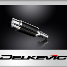 SCRAM 411 2022-2023 / MINI 200mm (8 inch) ROUND CARBON FIBRE SILENCER