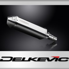 Royal Enfield Scram 411 2022-2024 320mm Tri-Oval Stainless Exhaust Silencer Kit