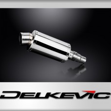 Royal Enfield Scram 411 2022-2024 225mm Oval Stainless Exhaust Silencer Can Kit