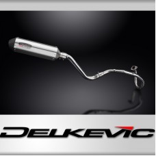 SUZUKI DR650SE 1996-2023 Complete Exhaust 343mm X-Oval Stainless Silencer Can