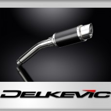 BMW F650GS F650 GS 2004-2016 200mm Round Carbon Fibre Exhaust Silencer Can Kit