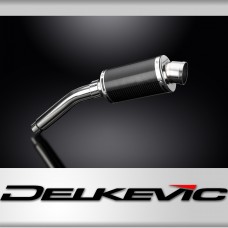 BMW F650GS F650 GS 2004-2016 225mm Oval Carbon Fibre Exhaust Silencer Can Kit