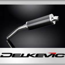 BMW F650GS F650 GS 2004-2016 350mm Oval Carbon Fibre Exhaust Silencer Can Kit