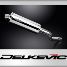 CFMOTO 650NK 2016-2023 350mm Oval Stainless Exhaust Silencer Can Kit