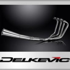 Honda CBX750F 1984-1986 4-1 Complete Exhaust Stainless 550mm Megaphone Silencer