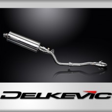 Kawasaki KLX250H 06-07 KLX250S 09-20 Full Exhaust 350mm Oval Stainless Silencer