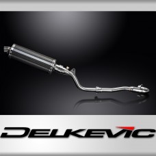 Kawasaki KLX250H 06-07 KLX250S 09-20 Full Exhaust 350mm Oval Carbon Silencer