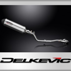 Kawasaki KLX250H 06-07 KLX250S 09-20 Exhaust 343mm X-Oval Stainless Silencer