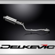 Kawasaki KLX250H 06-07 KLX250S 09-20 Full Exhaust 225mm Oval Stainless Silencer