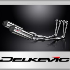 Yamaha FJR1300 2006-23 Full Exhaust System 4-2 343mm X-Oval Stainless Silencers