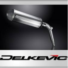 Honda XL125V Varadero 2001-2014 343mm X-Oval Titanium Exhaust Silencer Can Kit