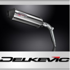 Honda XL125V Varadero 2001-2014 343mm X-Oval Stainless Exhaust Silencer Can Kit