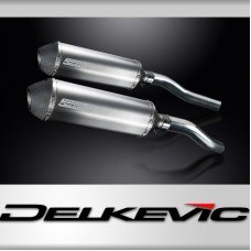 Honda ST1300 ABS Pan European 02-17 343mm X-Oval Titanium Exhaust Silencers Kit