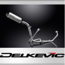 Honda XL125V Varadero 2001-2014 Exhaust System 260mm X-Oval Titanium Silencer