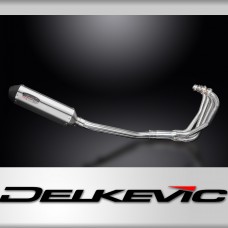 Suzuki GSX600F 1997-2006 Full Exhaust System 4-1 343mm X-Oval Stainless Silencer