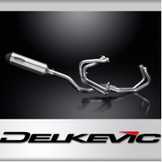 VFR800Fi 1997-2002 / XOVAL 343mm (13.5 inch) RH SILENCER 4 into 1 COMPLETE SYSTEM BRUSH 304 STAINLES