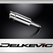 CFMOTO 650NK 2016-2023 200mm Round Stainless Exhaust Silencer Can Kit