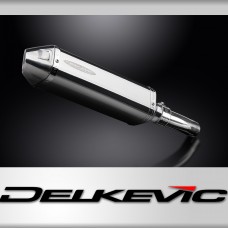 CFMOTO 650NK 2016-2023 320mm Tri-Oval Stainless Exhaust Silencer Can Kit