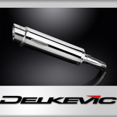 CFMOTO 650NK 2016-2023 350mm Round Stainless Exhaust Silencer Can Kit