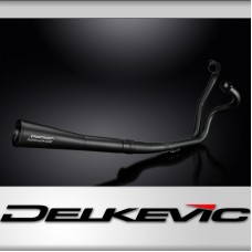 Yamaha XS650 SE 1978-1985 Exhaust 2-1 Megaphone Silencer Ceramic Coated Stainles