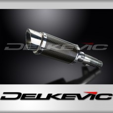 Honda NC700X ABS 2011-2015 200mm Round Carbon Exhaust Silencer Can Kit