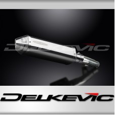 Honda NC750X 2016-2017 320mm Tri-Oval Stainless Exhaust Silencer Can Kit