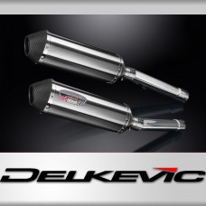 Honda CB1100SF X11 1999-2002 343mm X-Oval Stainless Exhaust Silencers Cans Kit
