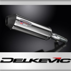 Honda NC700S 2012-2013 343mm X-Oval Stainless Exhaust Silencer Can Kit