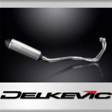 Yamaha TDM850 1991-2001 Full Exhaust System 2-1 343mm X-Oval Titanium Silencer