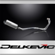 Yamaha TDM850 1991-2001 Full Exhaust System 2-1 260mm X-Oval Titanium Silencer