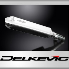 Honda NC750X 2014-2015 420mm Tri-Oval Stainless Exhaust Silencer Can Kit