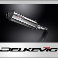 Kawasaki Z900 2017-2019 343mm X-Oval Stainless Exhaust Silencer Can Kit