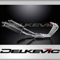 Yamaha XJR1300 1998-2003 Complete Exhaust 4-2 343mm X-Oval Stainless Silencers