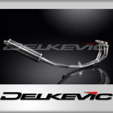 Honda CBR600FS Sport 2001-03 Full Exhaust System 4-1 450mm Oval Carbon Silencer