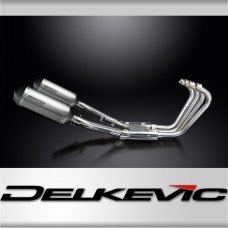 Yamaha XJR1200 1995-1998 Complete Exhaust 4-2 260mm X-Oval Titanium Silencers