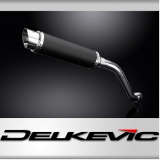 Honda CBR1000RR 2017-2021 350mm Round Carbon Exhaust Silencer Can Kit