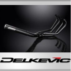 Honda CB750 K0-K6 69-76 Exhaust 4-1 Straight Silencer Black Ceramic Coated Stainless