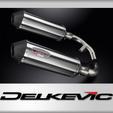 Honda ST1100 Pan European 1989-2003 343mm X-Oval Stainless Exhaust Silencer Kit