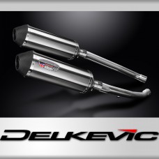 Kawasaki ZZR1400 ZX14 2012-2023 343mm X-Oval Stainless Exhaust Silencer Kit