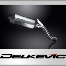 Yamaha XT600E 1990-2005 260mm X-Oval Titanium Exhaust Silencer Can Kit