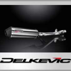 Honda NT650V Deauville 1998-2005 343mm X-Oval Stainless Exhaust Silencer Can Kit