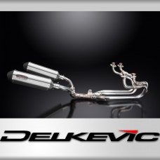 Honda ST1100 Pan European 89-02 Full Exhaust 4-2 343mm X-Oval Stainless Silencer