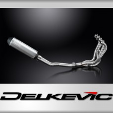 Kawasaki ZZR600 D/E ZZR400 K/N 90-09 Exhaust 4-1 343mm X-Oval Titanium Silencer