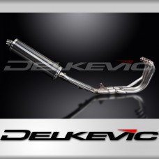 Honda CBR600 FV FW F3 V-W 1997-1998 Full Exhaust 4-1 450mm Oval Carbon Silencer