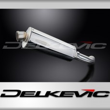 BMW F800S 2006-2011 350mm Oval Stainless Exhaust Silencer Can Kit