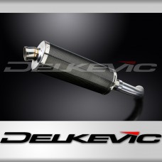 BMW F800S 2006-2011 350mm Oval Carbon Exhaust Silencer Can Kit