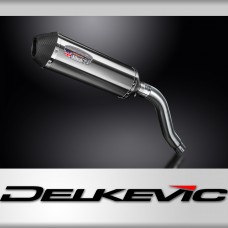 Honda XL650V Transalp 2000-2008 343mm X-Oval Stainless Exhaust Silencer Can Kit