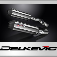 Honda CBR1000F 1987-1999 343mm X-Oval Stainless Exhaust Silencer Can Kit