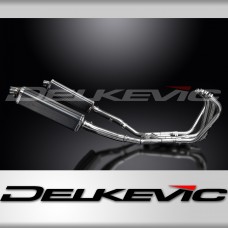 Yamaha XJ900 Diversion 1994-03 Full Exhaust 4-2 343mm X-Oval Stainless Silencers